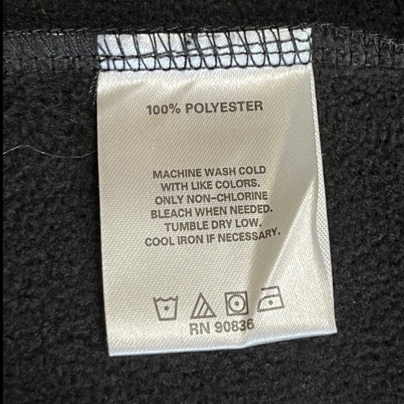 Sam’s Club Employee Soft Shell Fleece Lined Black Jacket Women’s Size XL - Picture 7 of 8